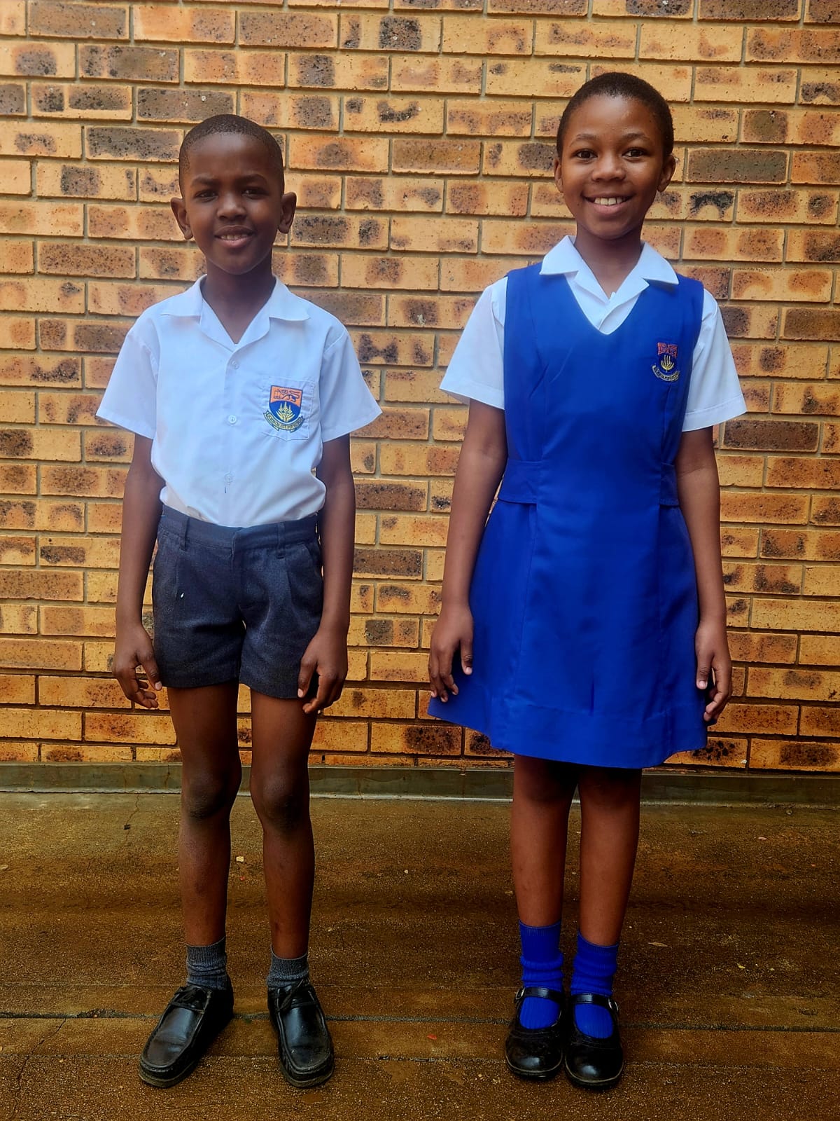 Official school uniform for boys and girls at Paulpietersburg Primary School
